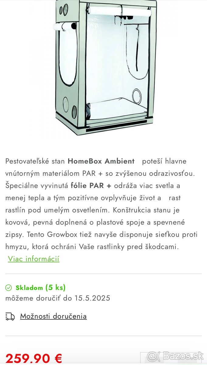GrowBox HomeBox R120