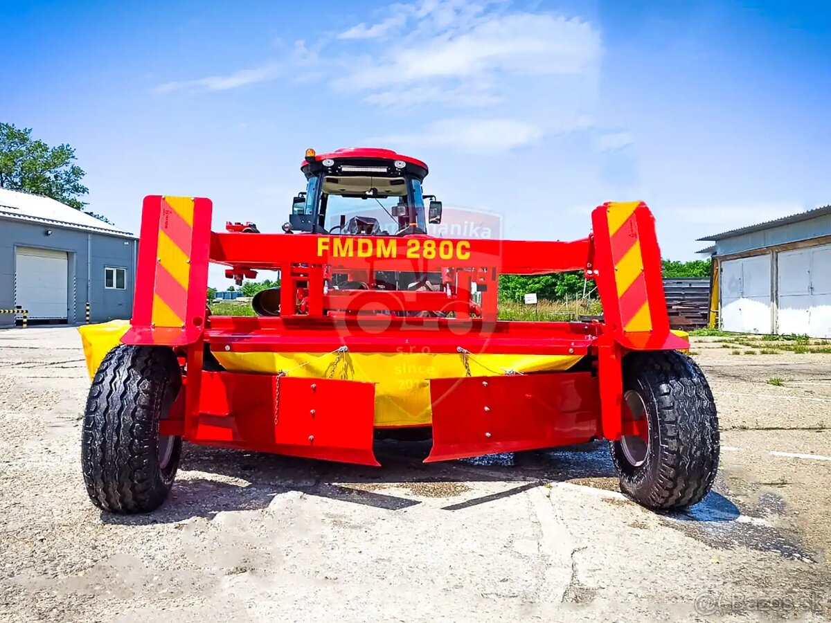Ťahaná disková kosa s kondicionérom FIMAKS-FMDM280C