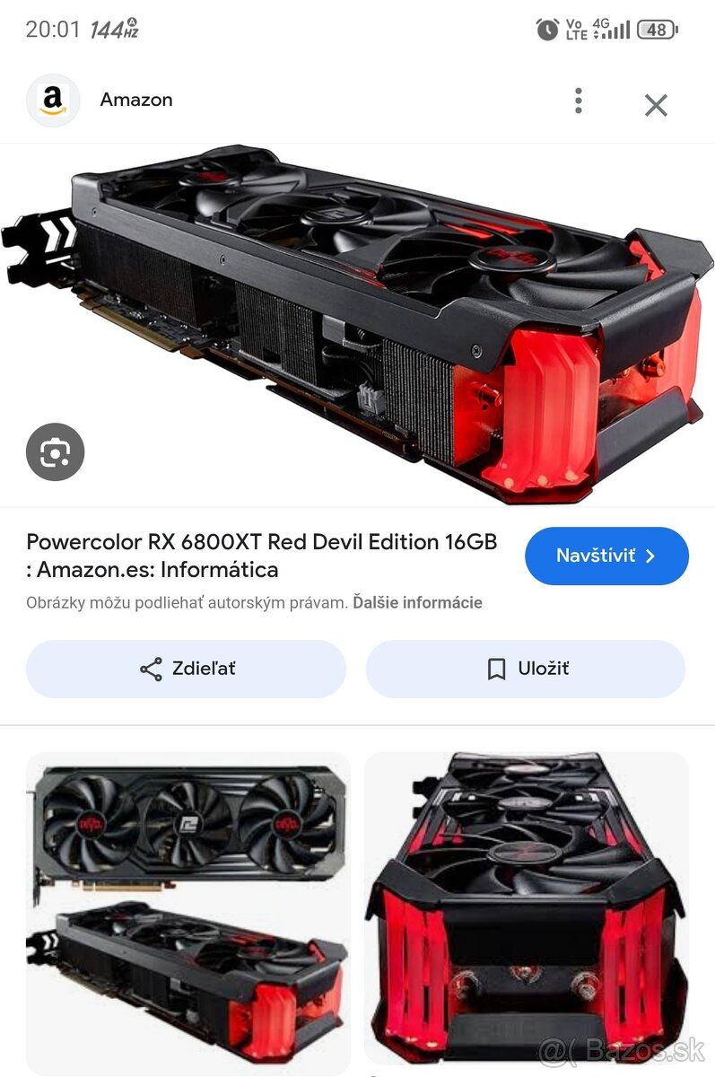 RX 6800 XT 16 GB Red Devil
