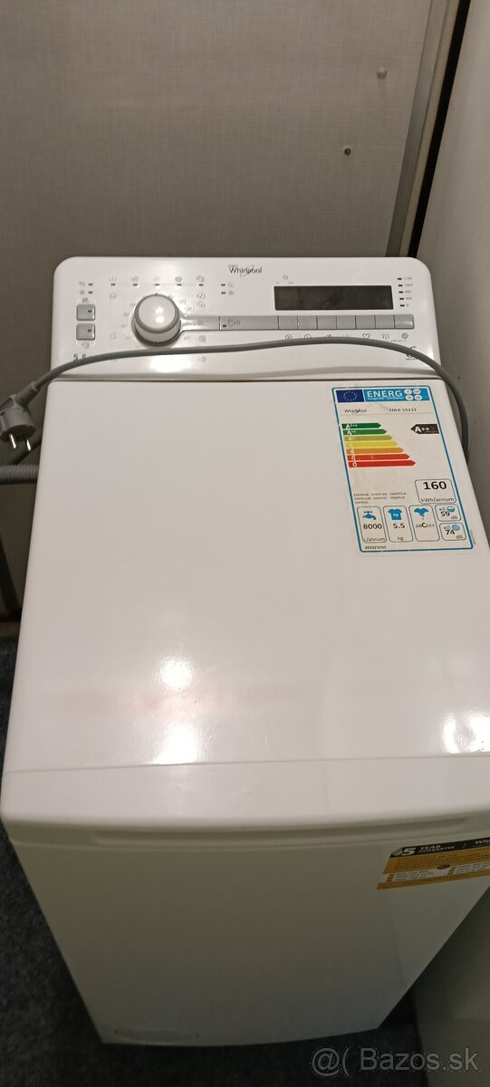 Predãm z hora plnenú práčku Whirlpool
