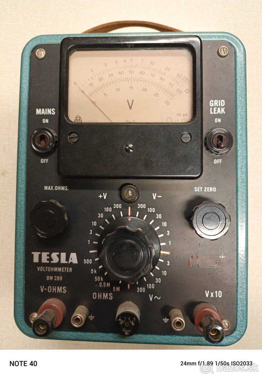 Merací prístroj Tesla
