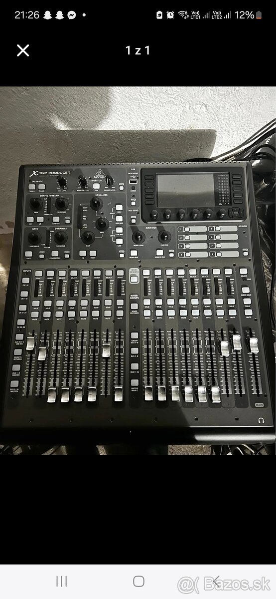 Digitálny mix behringer rx32