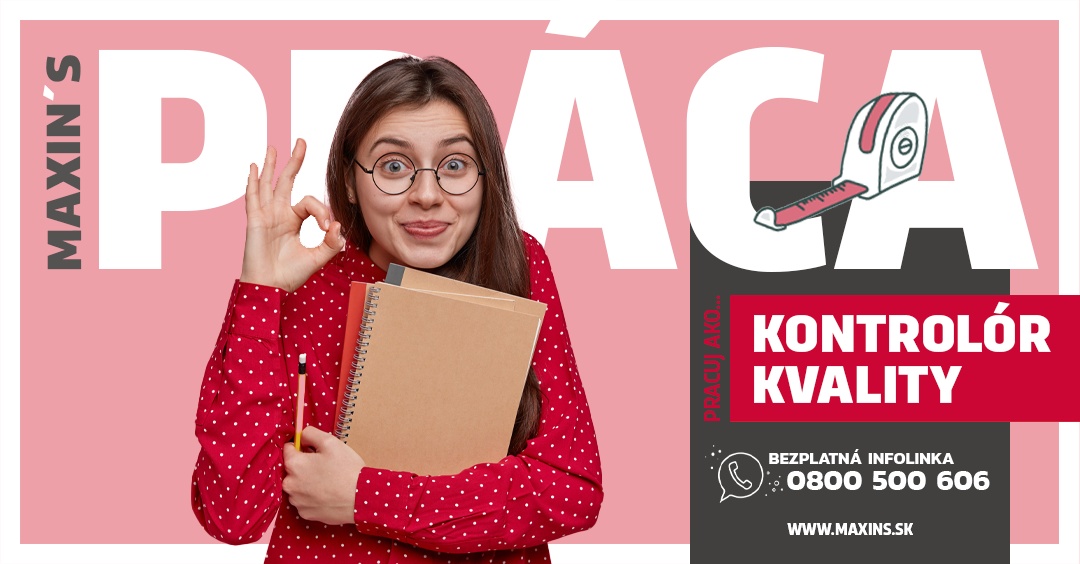 Kontrolór kvality s odmenou 9,5 € na hodinu (p657)