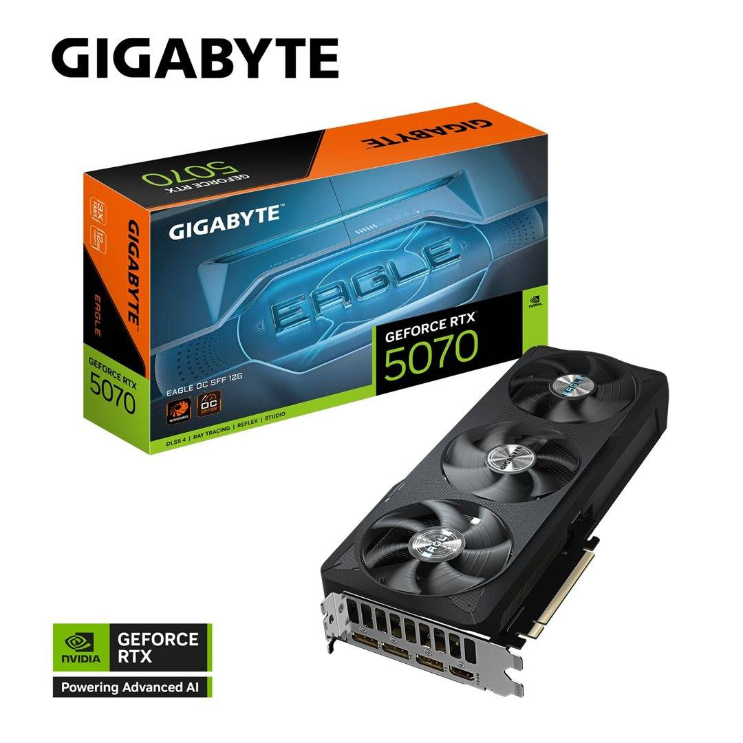 GIGABYTE GeForce RTX 5070 EAGLE SFF /OC/12GB/GDDR7