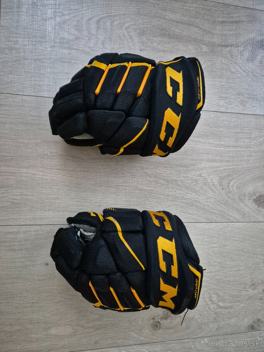 Rukavice CCM Jetspeed FT390 Junior, 11 palcov