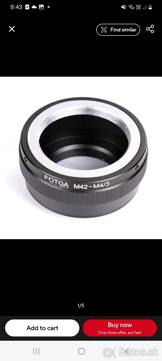 Adapter M42-M4/3