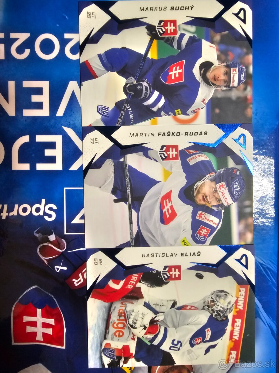 Hokejové kartičky Hokejové Slovensko