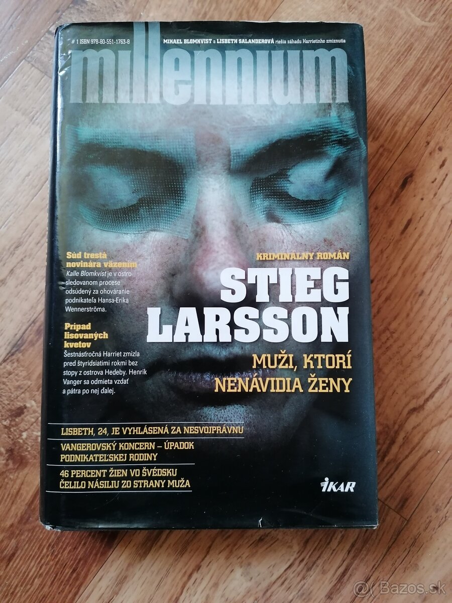 Stieg Larsson: Muži, ktorí nenávidia ženy