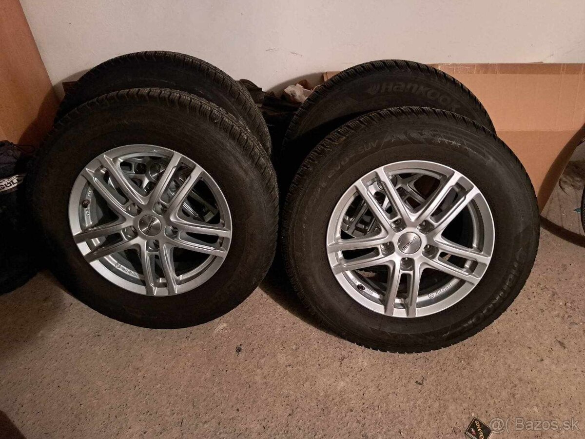 Zimne pneumatiky Kia Sportage /Hyundai Tucson / 215/70/R16