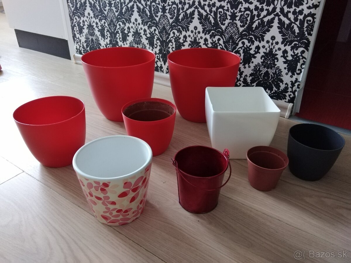 Kvetináče spolu za 9€