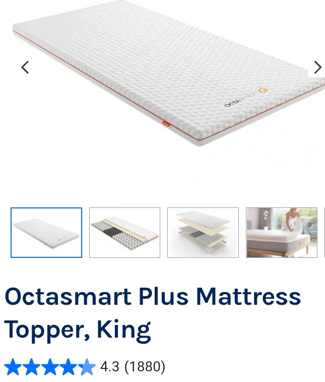 Vrchný matrac octosmart Dormeo