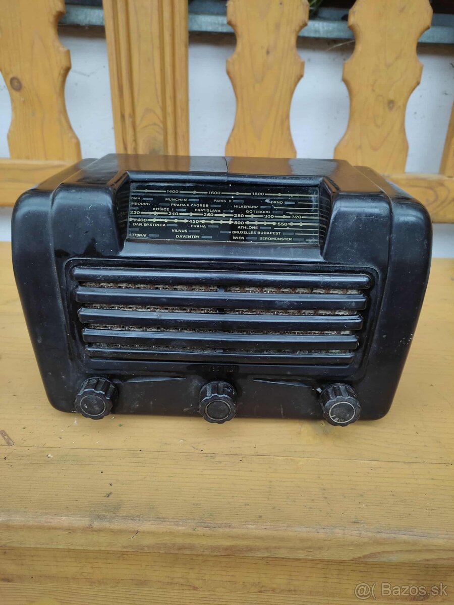 Vzácne rádio Talizman 305 U