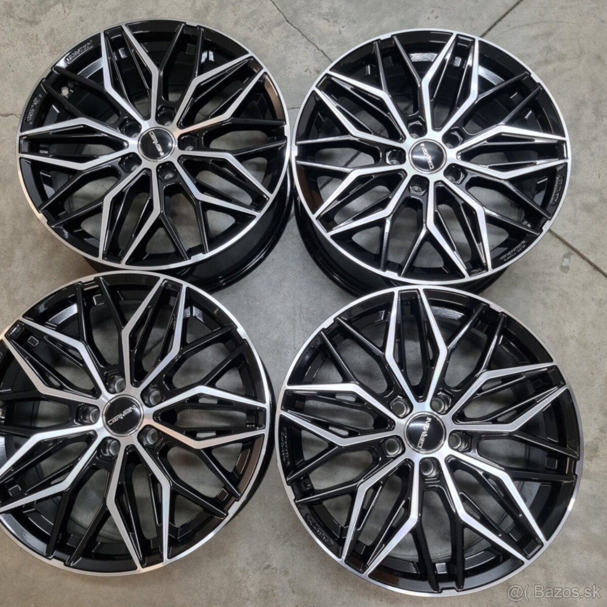 Hliníkové Carmani disky 5x112 R18 8J ET35