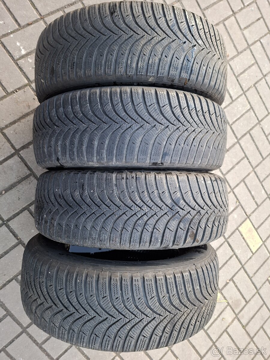 Predám4  zimné pneumatiky 195/65R15 91 T