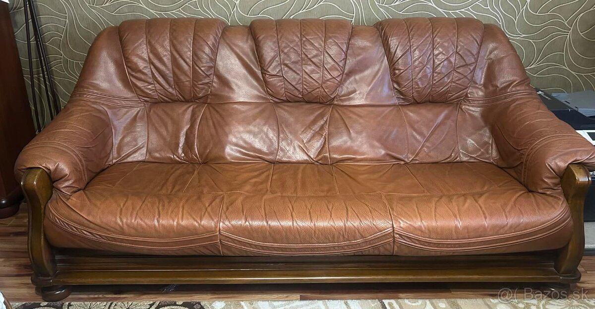 Kožená sedacia súprava Royal 3+1+1