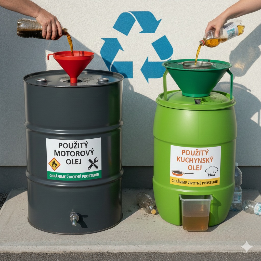 Zber starého oleja