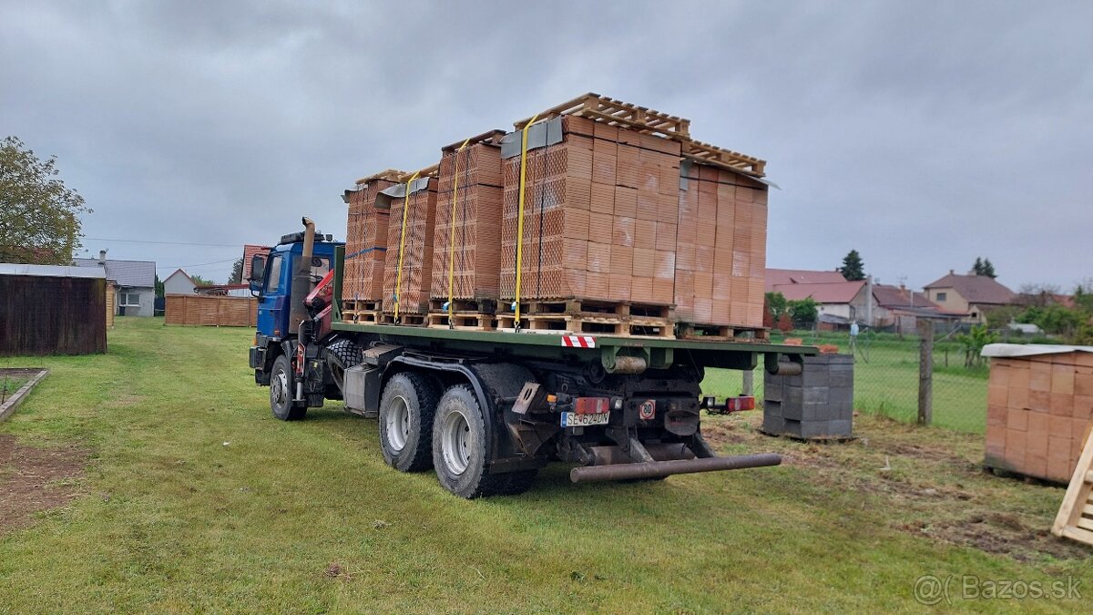 Preprava s Hydraulickou rukou