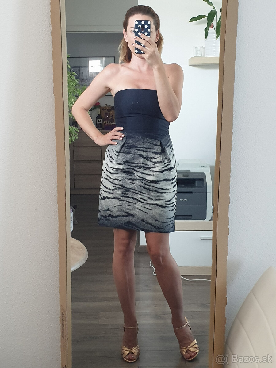 DKNY spolocenske saty vel.S