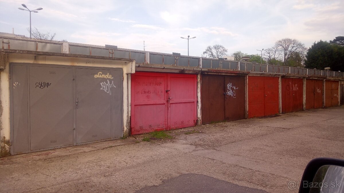 Prenajmeme garáž Trnava prednádražie