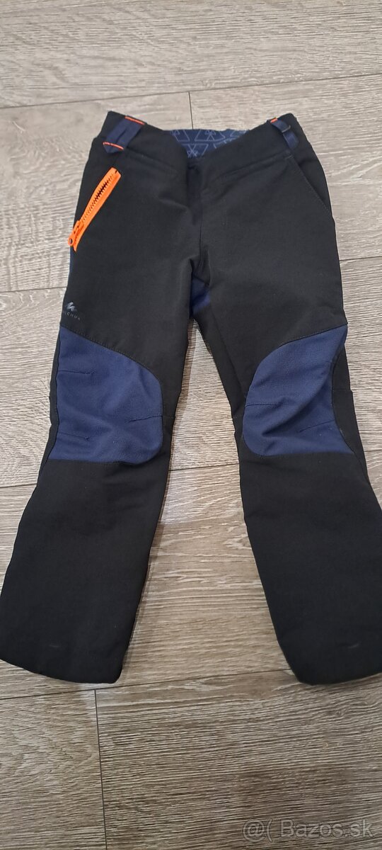 Detske softshellové nohavice