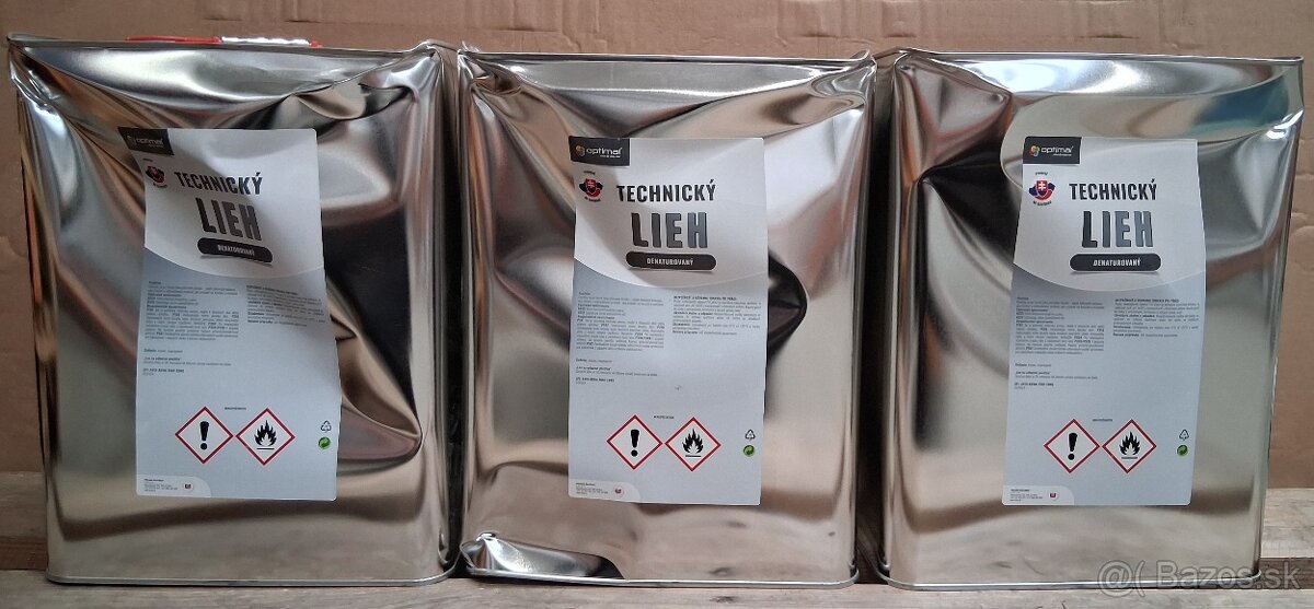 Technický benzín a Lieh denaturovaný technický