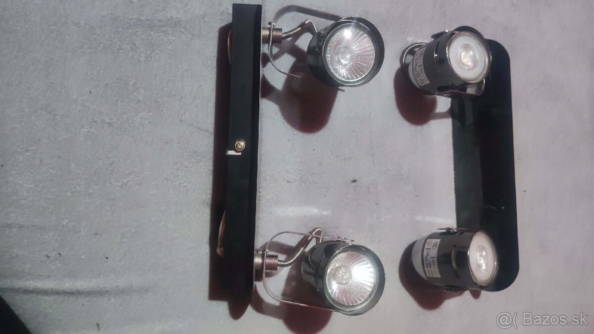 Nástenné bodové svietidlo 2x GU10