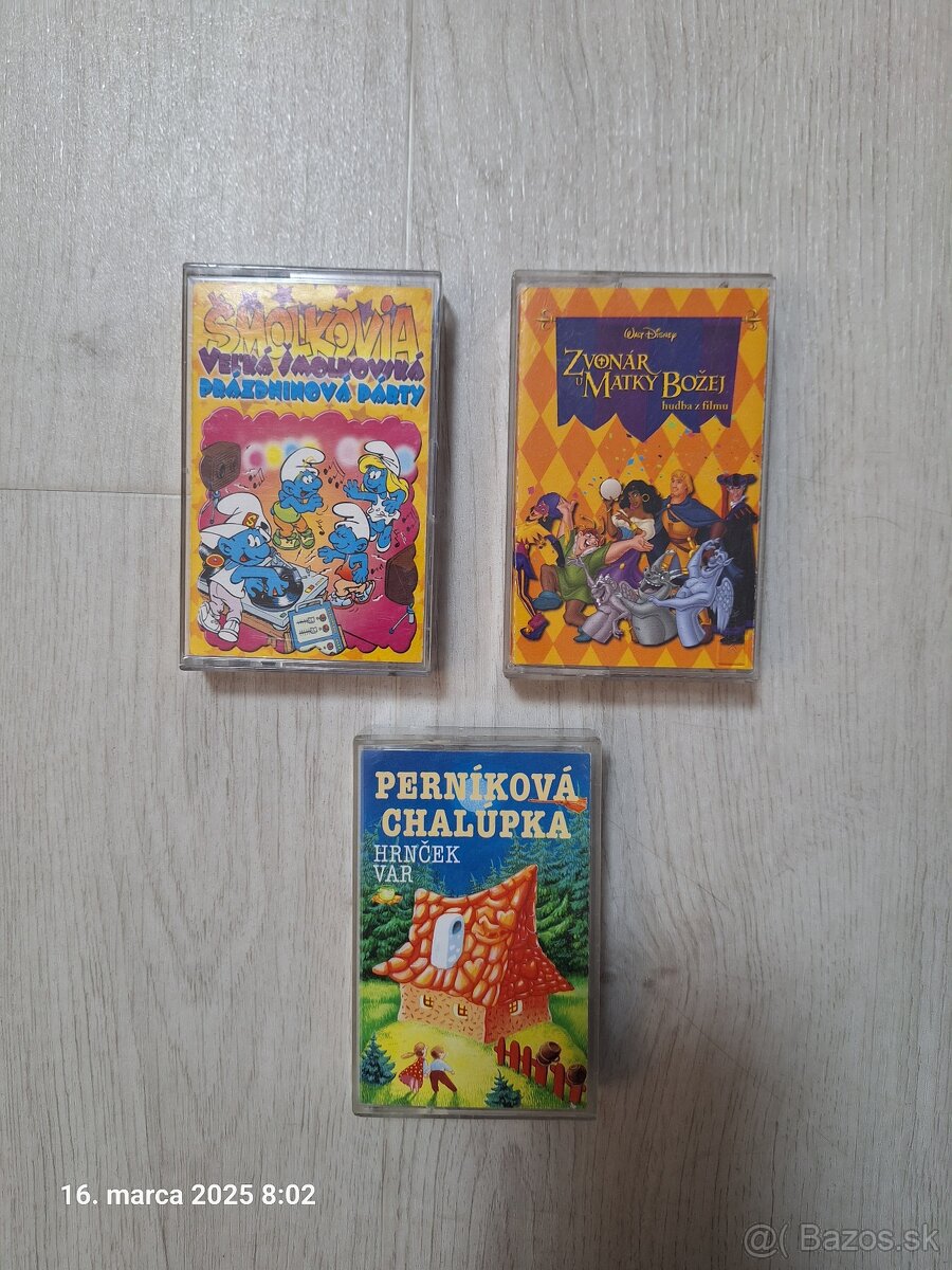 Kazety do magnetofónu