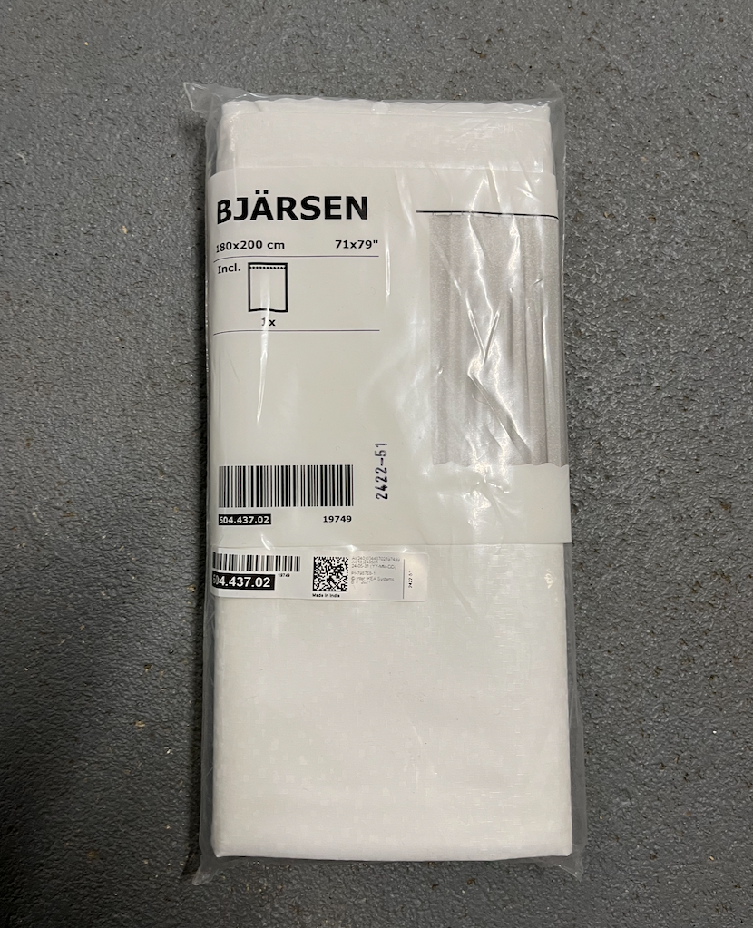 Sprchový záves Ikea