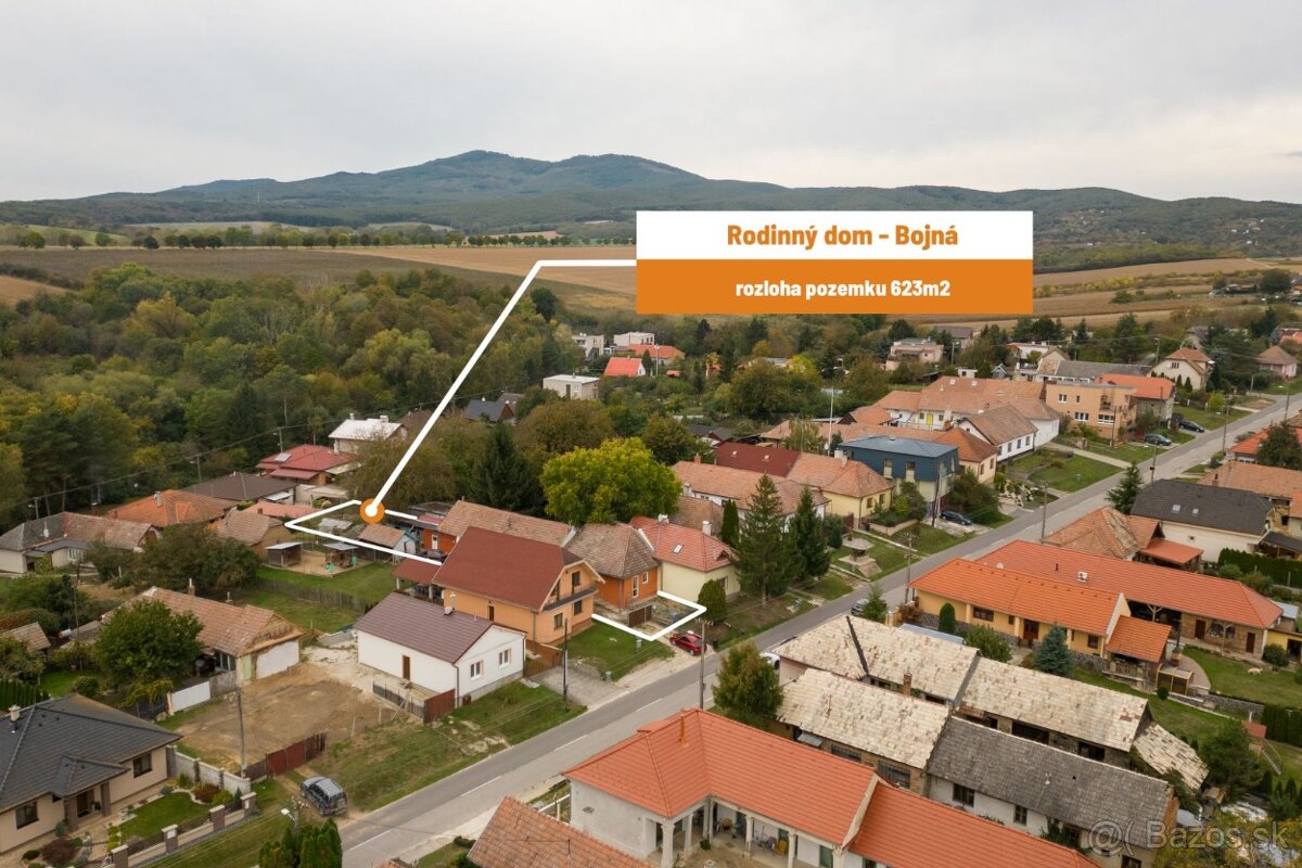 Exkluzívny predaj rodinného domu v obci Bojná
