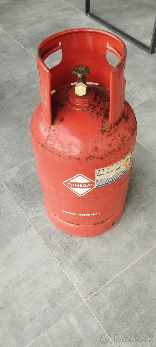 Propan butanova flasa 10 kg