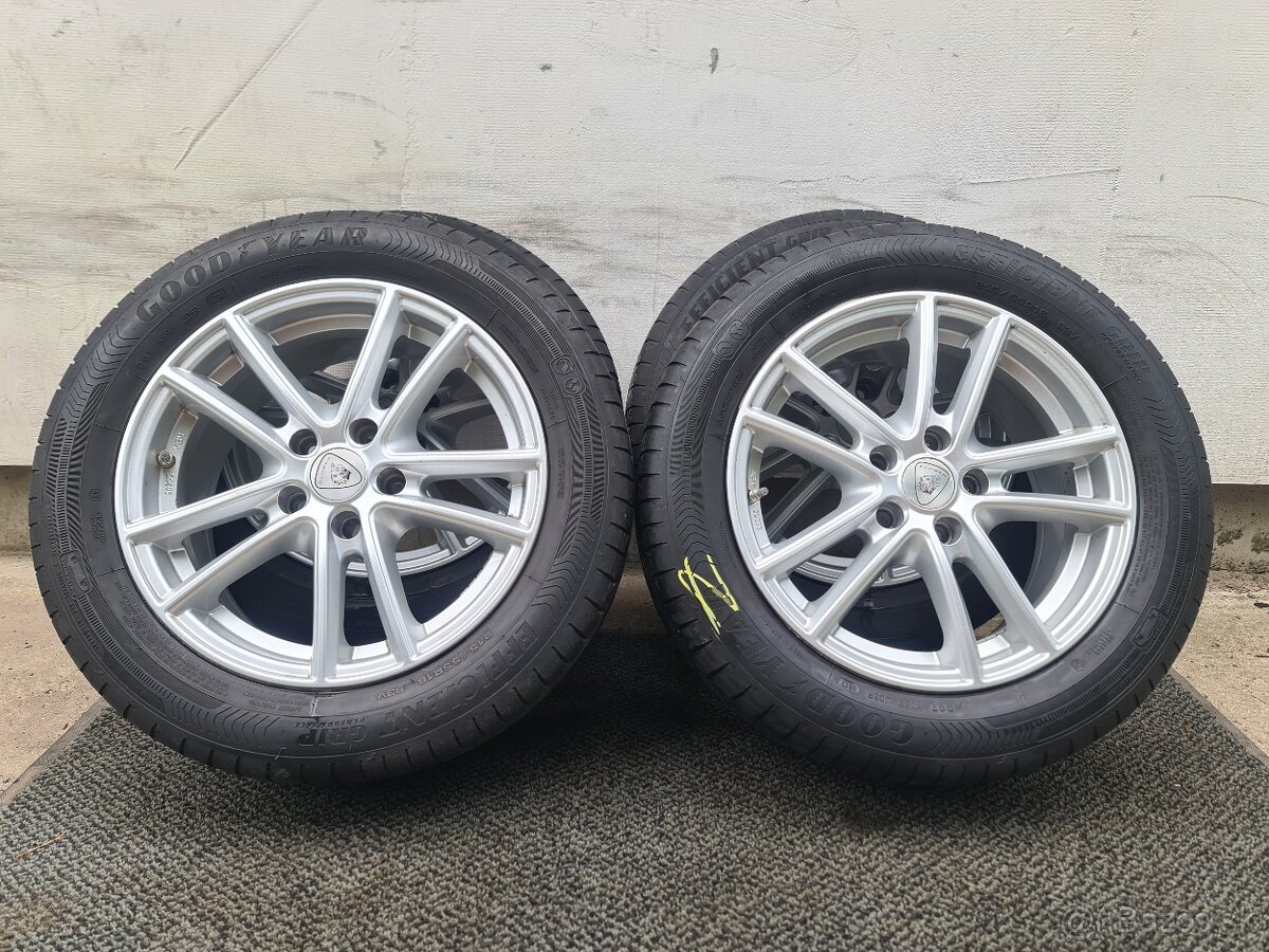 5X108 R16 + LETNE PNEU 215/55 R16