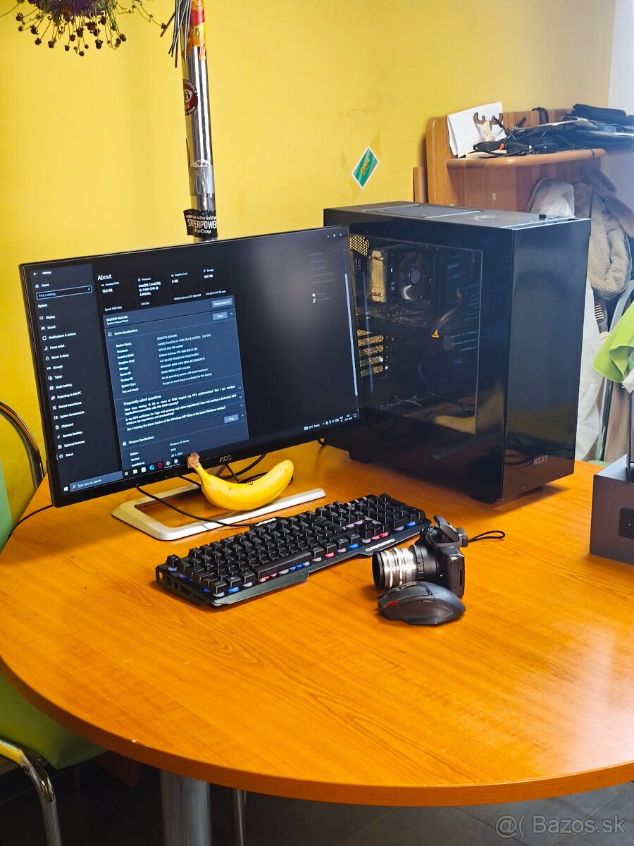 Herný PC : Nvidia GTX1060 6gb - IntelCore i5 7400 - 16gb RAM