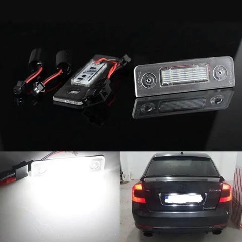 LED ŠPZ osvetlenie ŠKODA, VW, SEAT, Audi, BMW, Ford