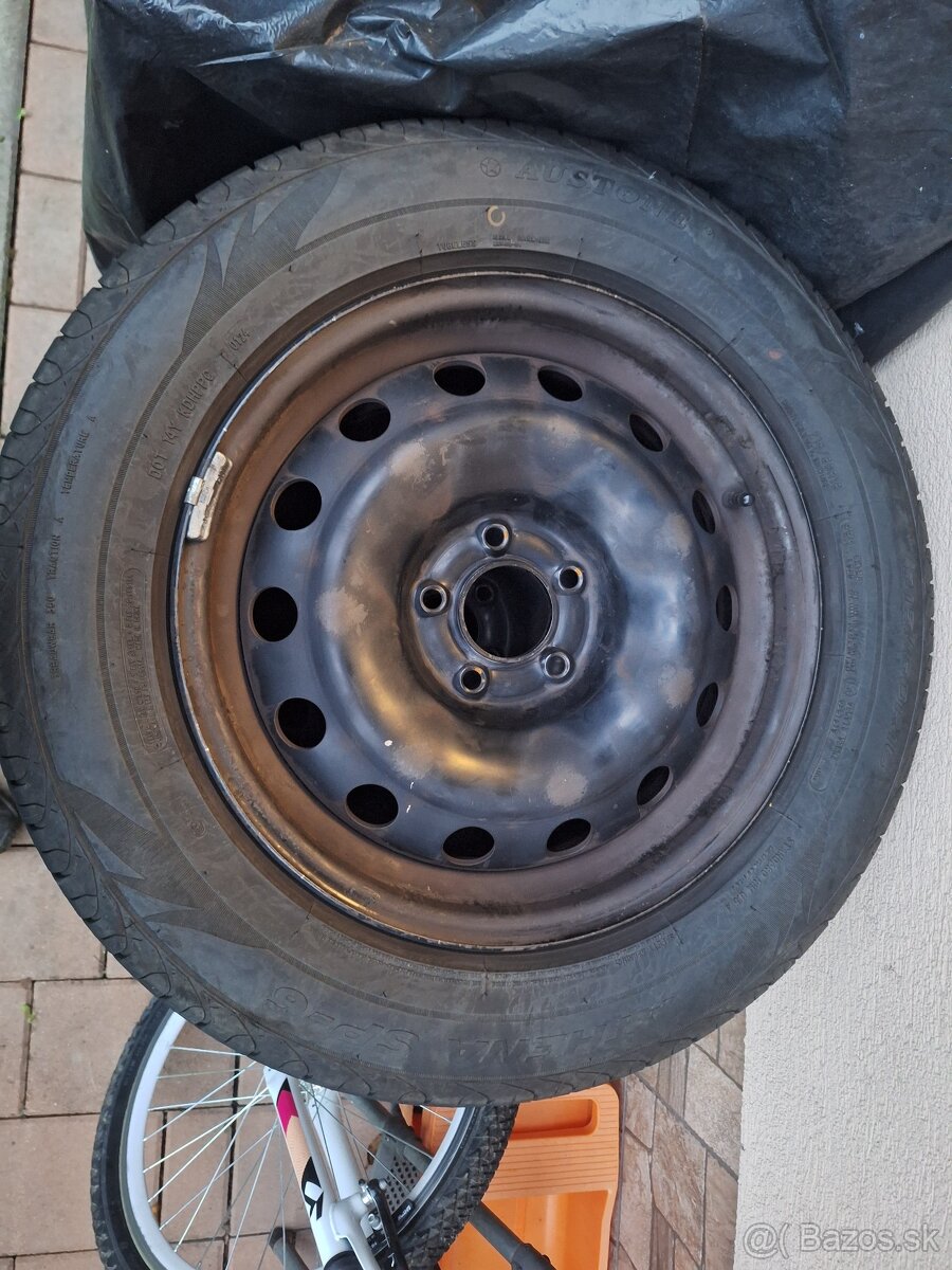 Ocelove dysky s pneu 16 na citroen jumpy