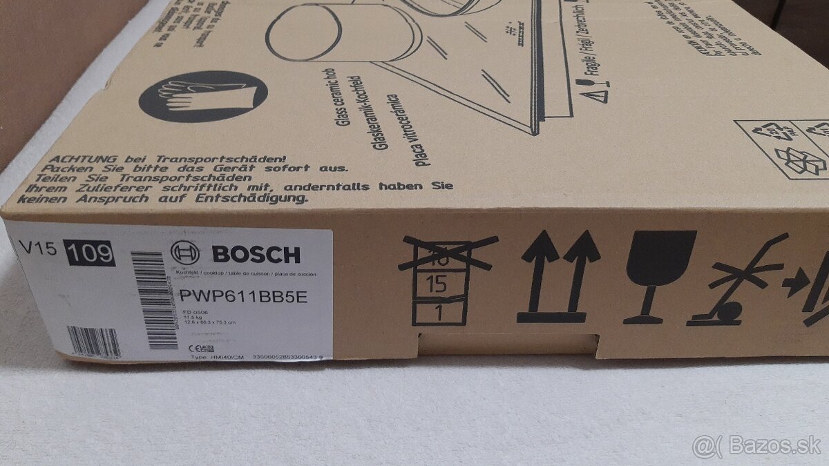 Predám varnú dosku - indukciu Bosh