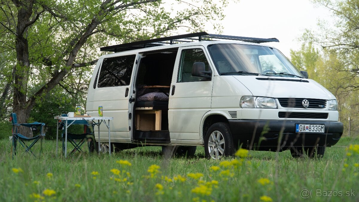 Obytná dodávka Volkswagen T4 Caravelle Long