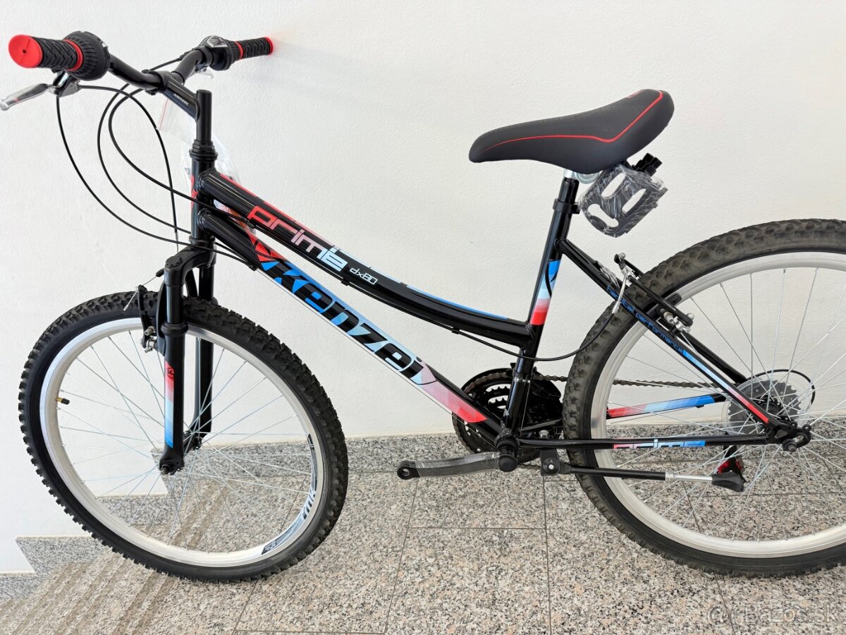 KENZEL 26 PRIME DX80 SF, dámsky bicykel, veľ. 17, čierny