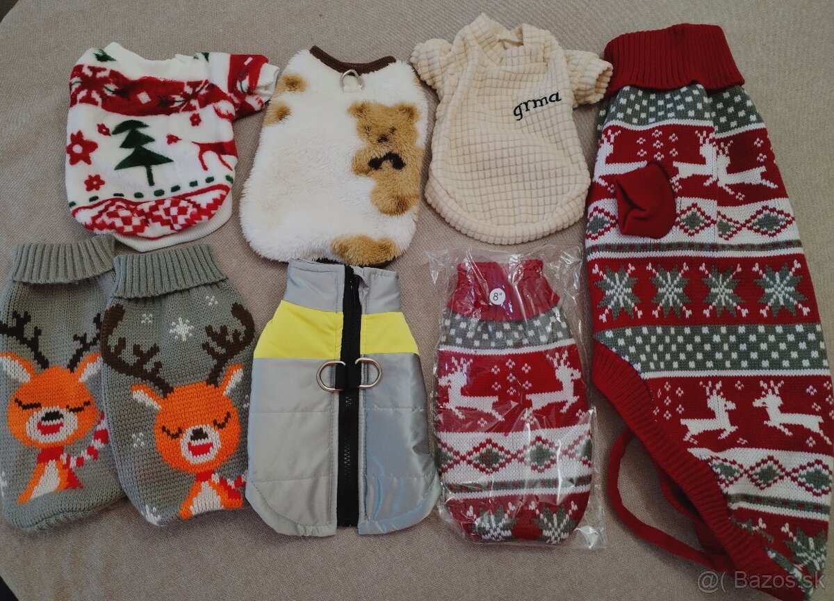 Oblečenie pre malé plemená psíkov a šteňatá