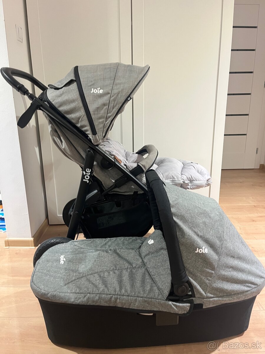 Športový kočík Joie Mytrax + vanička Joie a príslušenstvo