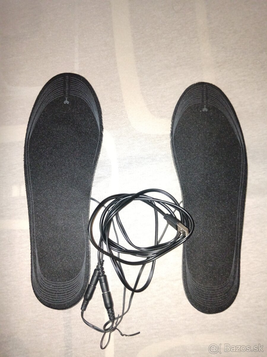 Vyhrievané podložky do topánok