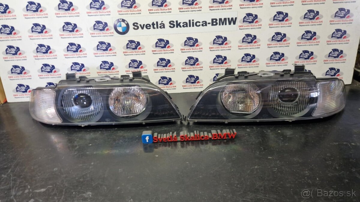 ORIGINAL svetlomety E39 predf. xenon