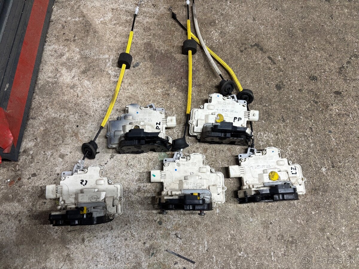 Audi a6c6 zámky dverí originál