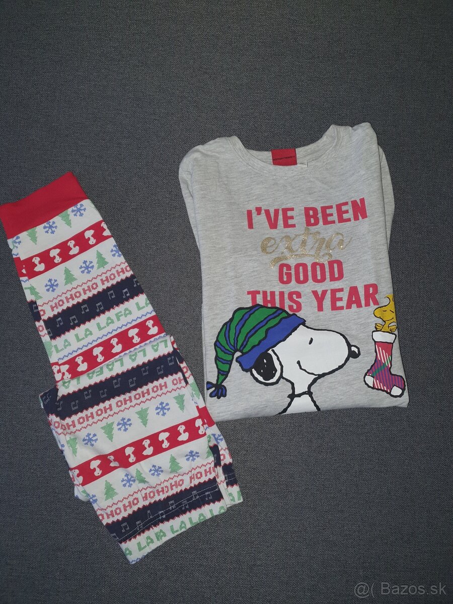 Veľ. 140 - Vianočné pyžamo