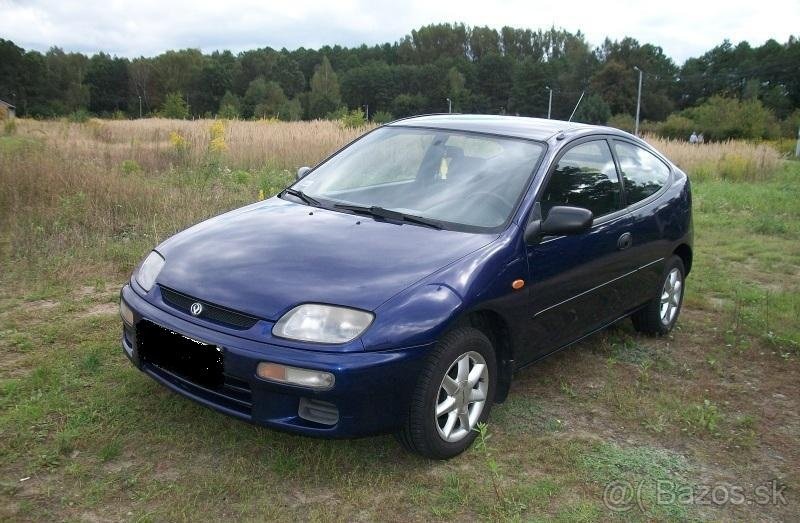Rozpredám mazdu 323 coupe,1.5i,Z5,r.v.1997
