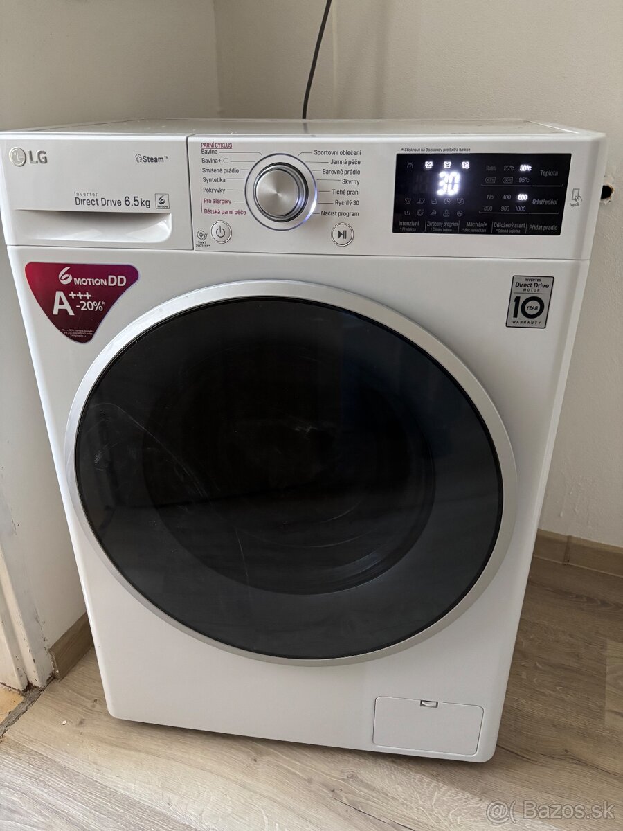 LG pracka 6,5 kg trieda A+++