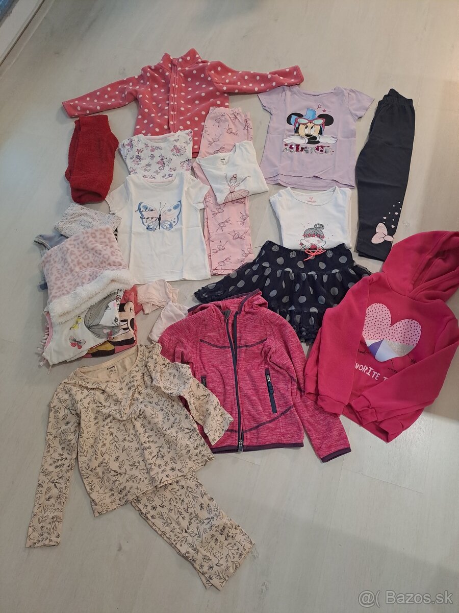 Oblečenie pre dievčatko 4-5-6rokov