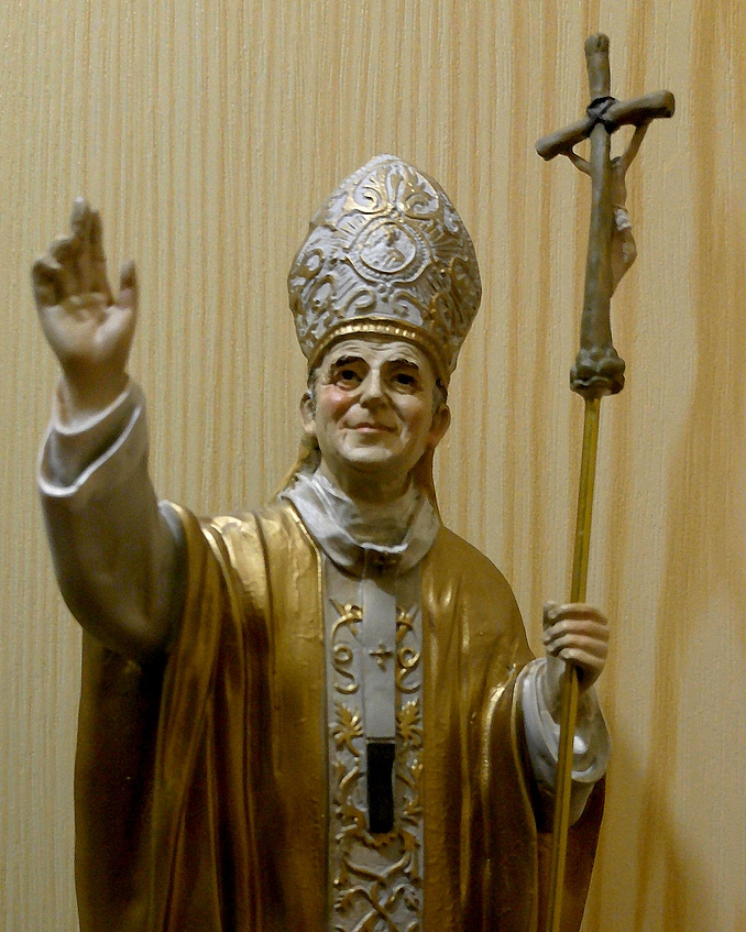 Soška pápeža Ján Pavol II.