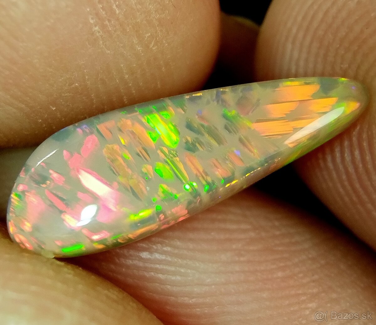 Drahý opál 2,05cts freeform WELO ETIOPIA