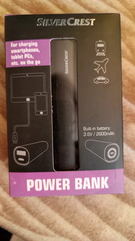 Nová power banka SilverCrest – 2600 mAh