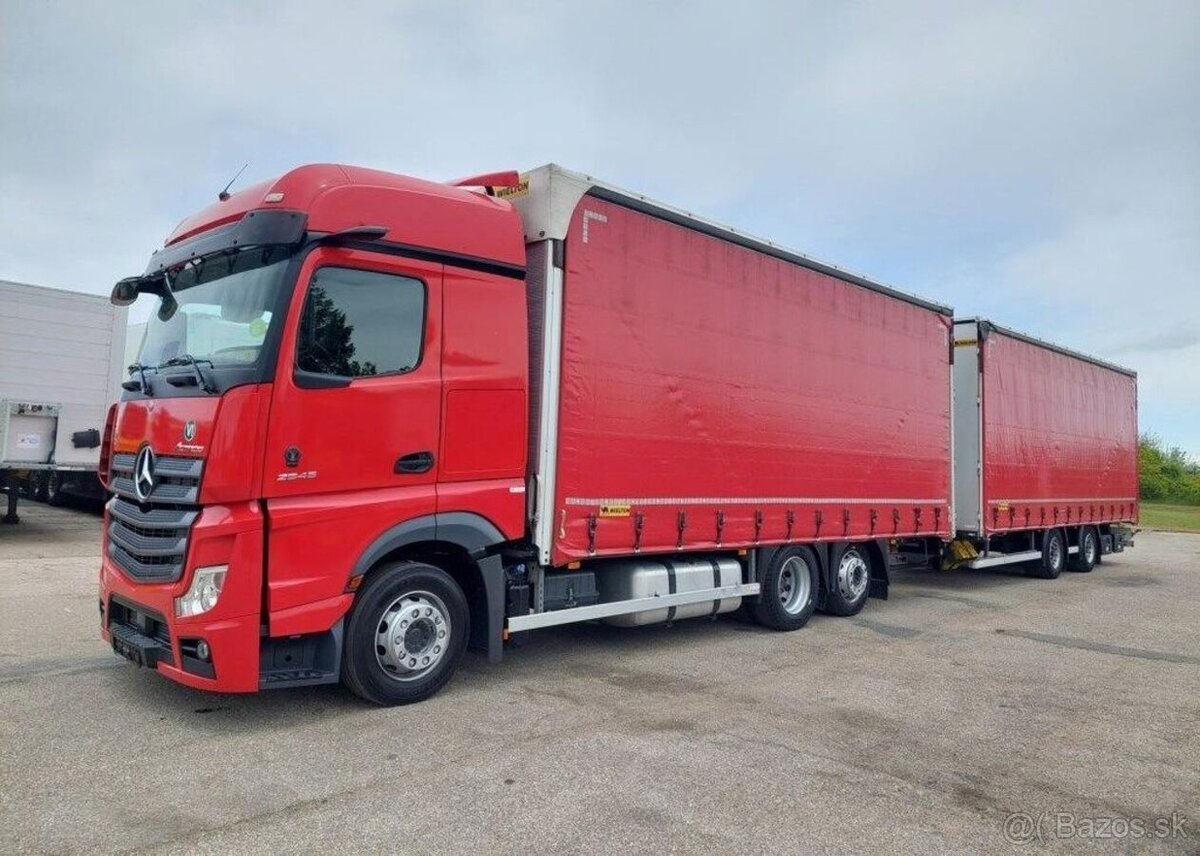 Mercedes-Benz Actros 2545 LS + Wielton PC2K nafta 330 kw
